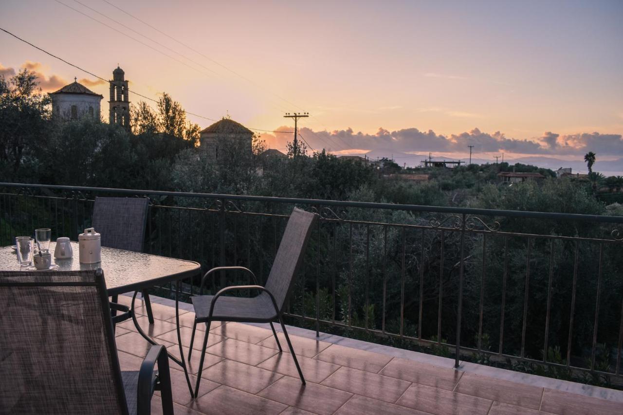 Amber Seaview Villa By The Olive Groves Kalamáta Eksteriør bilde